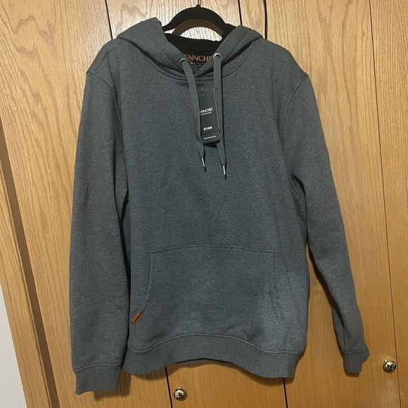 Women's Heated Pullover Hoodie Grey - Picture 4 of 15